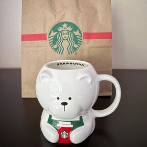 Starbucks 2025 Mug Ceramic
Bearista Bear White 12oz